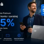 Konto osobiste Erste Platinum – 5,5% na lokacie do 250 tys. zł, zwrot 300 zł z kantorem i darmowe wejścia do saloników lotniskowych z kartą Visa Platinum.