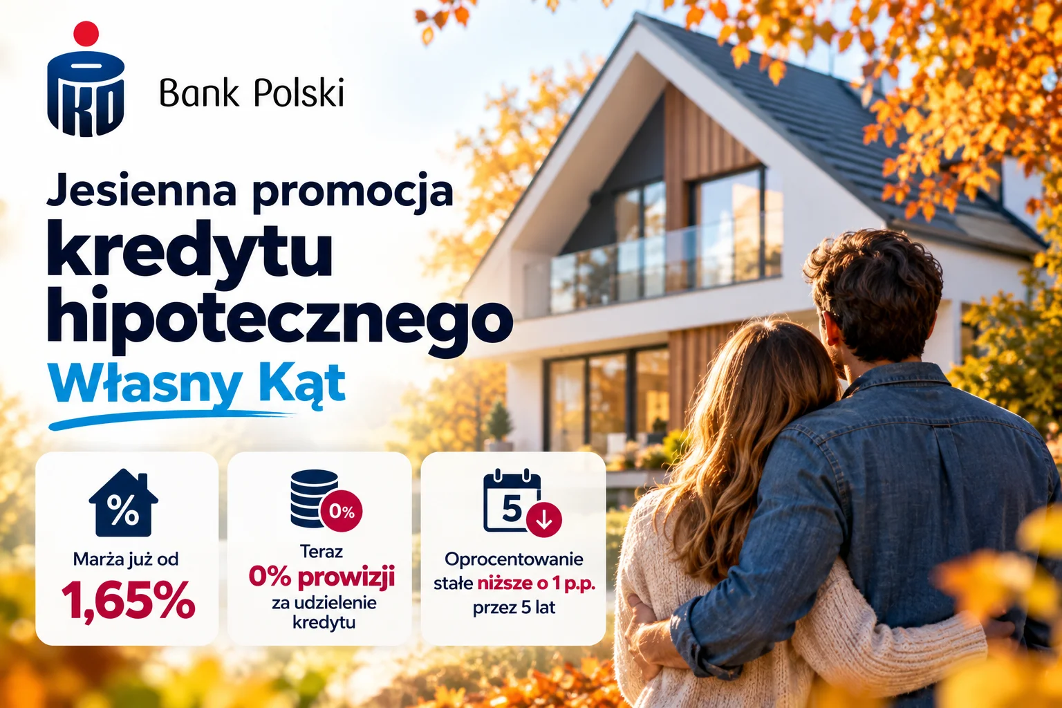 Kredyt hipoteczny PKO BP Własny Kąt jesienna promocja 2026