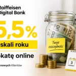 Lokata walutowa Raiffeisen Digital Bank - oprocentowanie do 5,5%